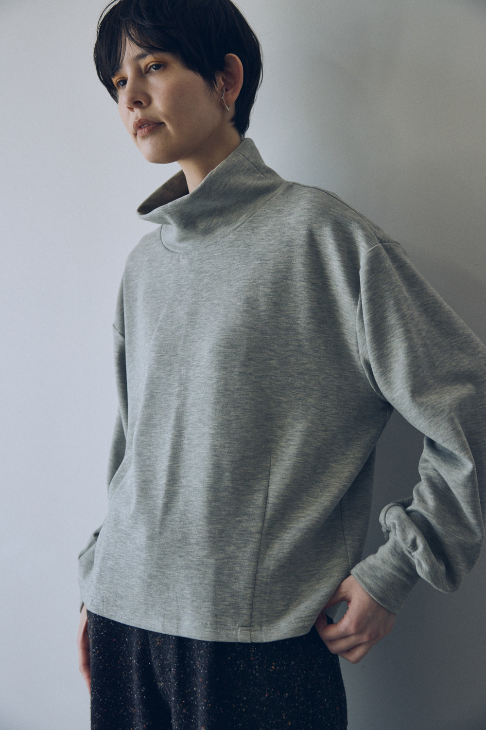 YARRA NEU　ハイネックフリースTOPS　NU-5551-416