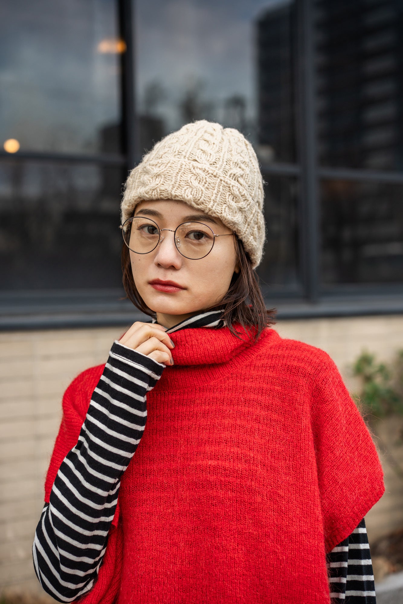 YARRA エコリバイバルタートルプルオーバー YR-1541-222