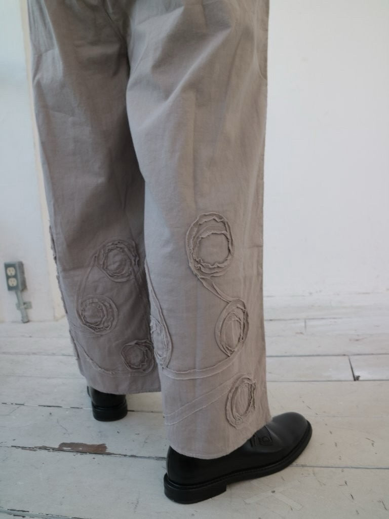 YARRA　INDIAドットテープ刺繍パンツ　YR-1545-209