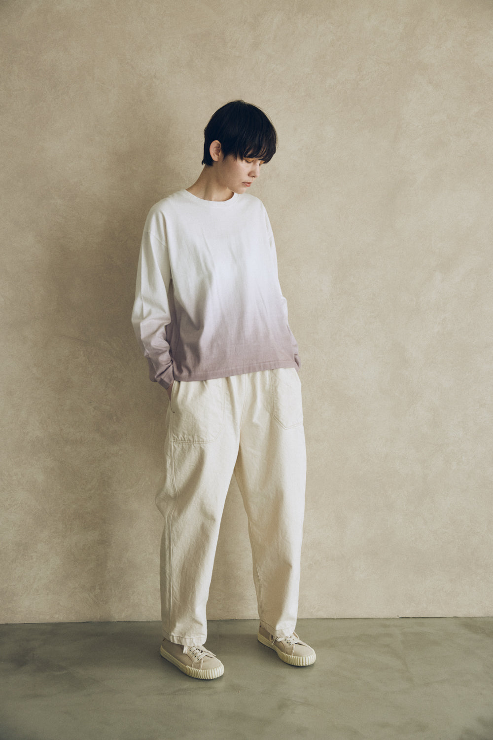 YARRA NEU　12OZムラ糸デニムイージーパンツ　NU-5545-412