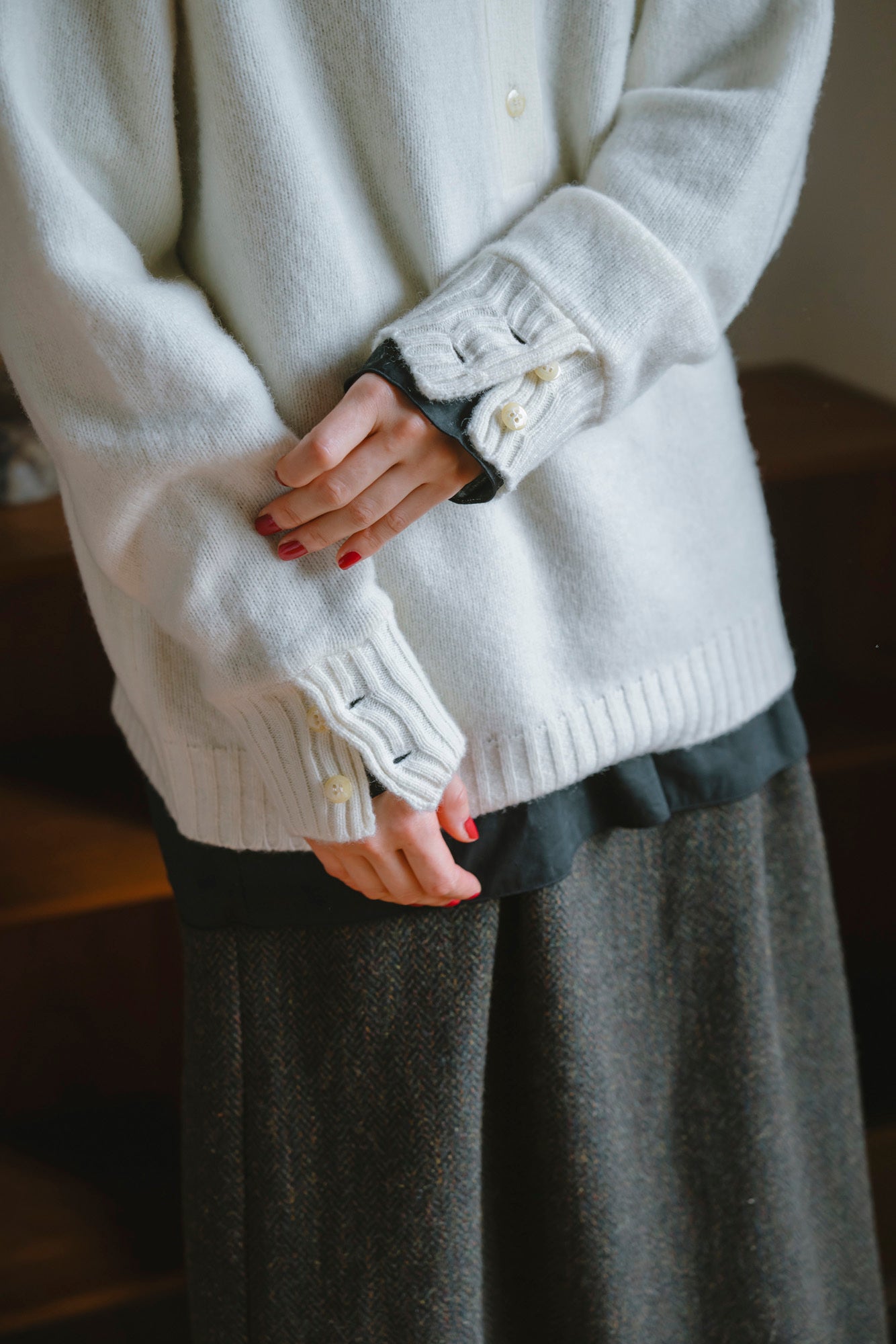 YARRA　ハイネックニットプルオーバー　YR-1552-276