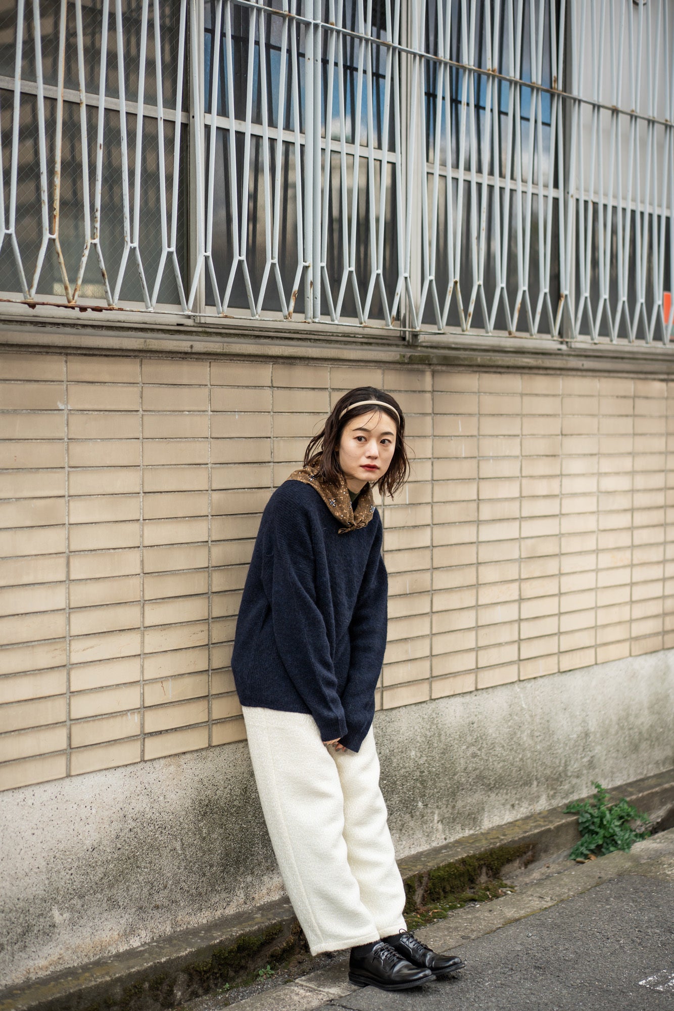 YARRA　INDIAプリントスカーフ　YR-1549-214