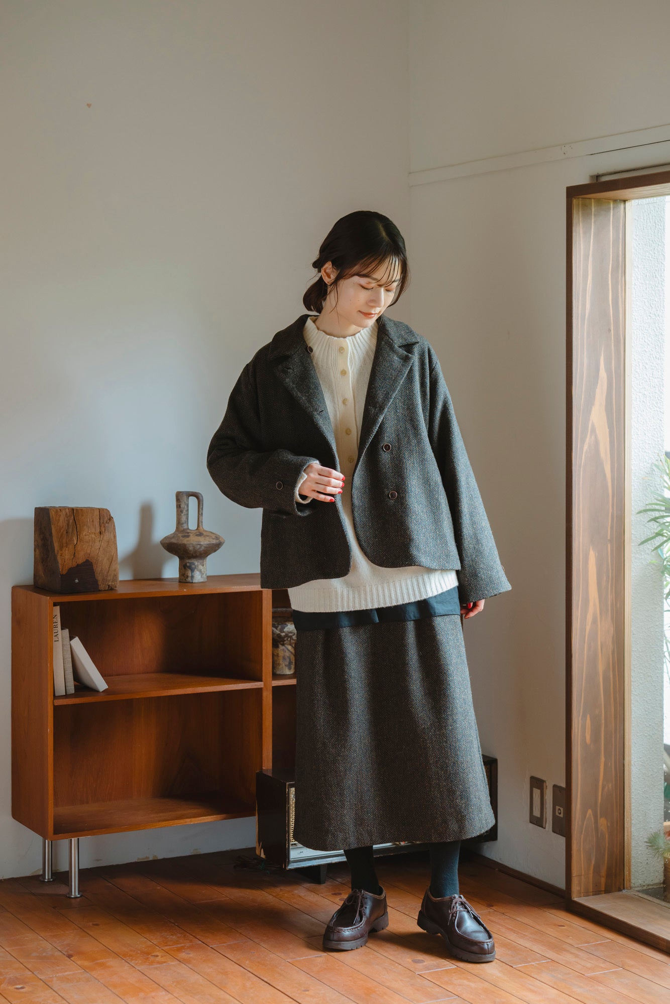 YARRA　ポリウールセミダブルジャケット　YR-1557-261