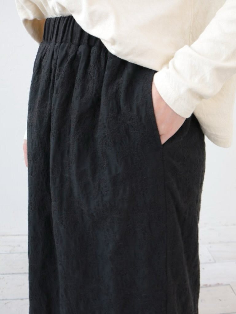 YARRA　INDIAボイル刺繍スカート　YR-1556-251