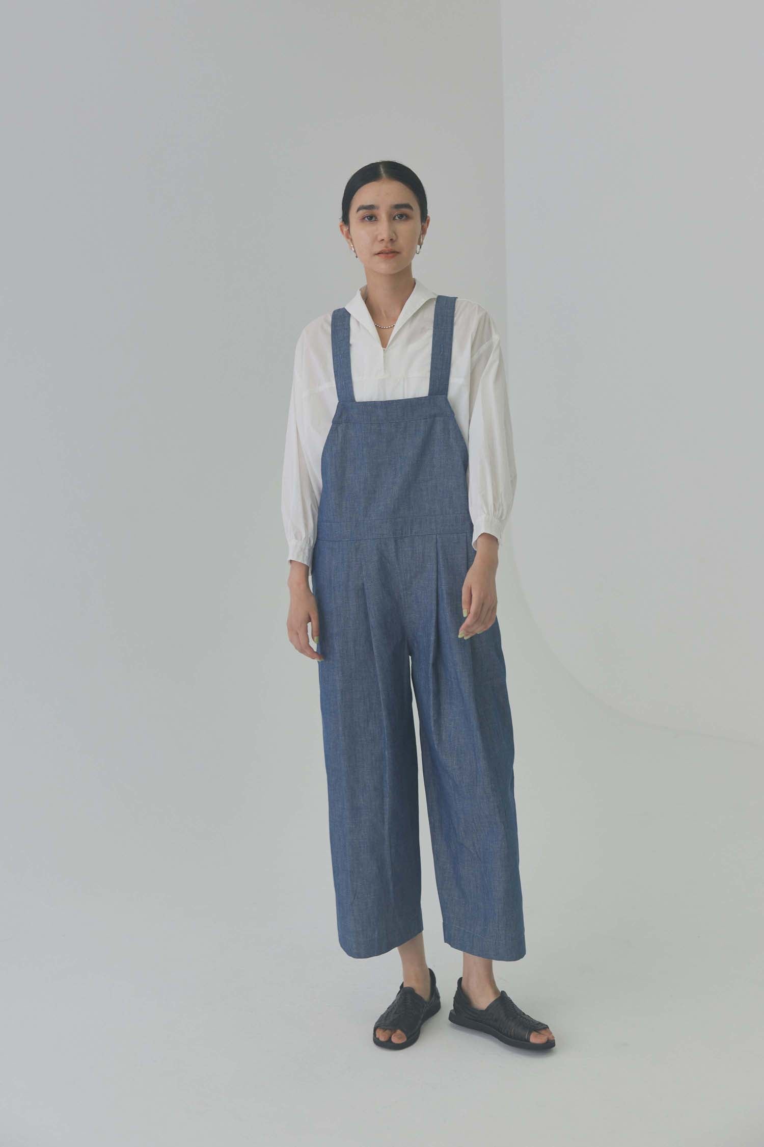 doux bleu　スラブダンガリーサロペット　DB-2414-038