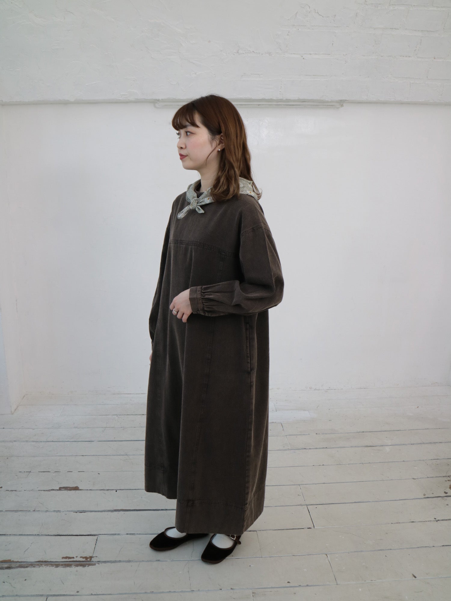 YARRA INDIAエンザイム2WAY切替ワンピース YR-1544-234