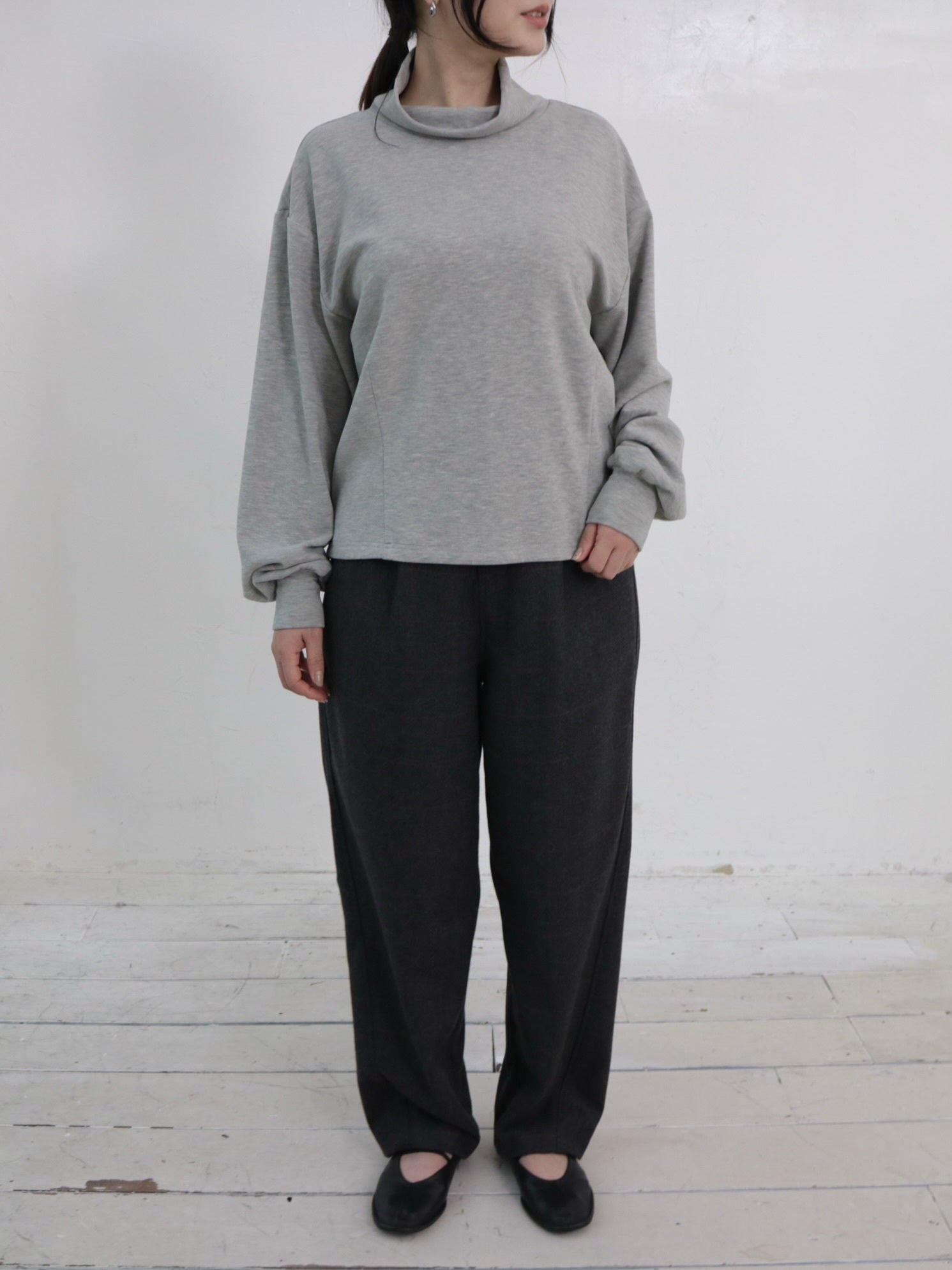 YARRA NEU　ハイネックフリースTOPS　NU-5551-416