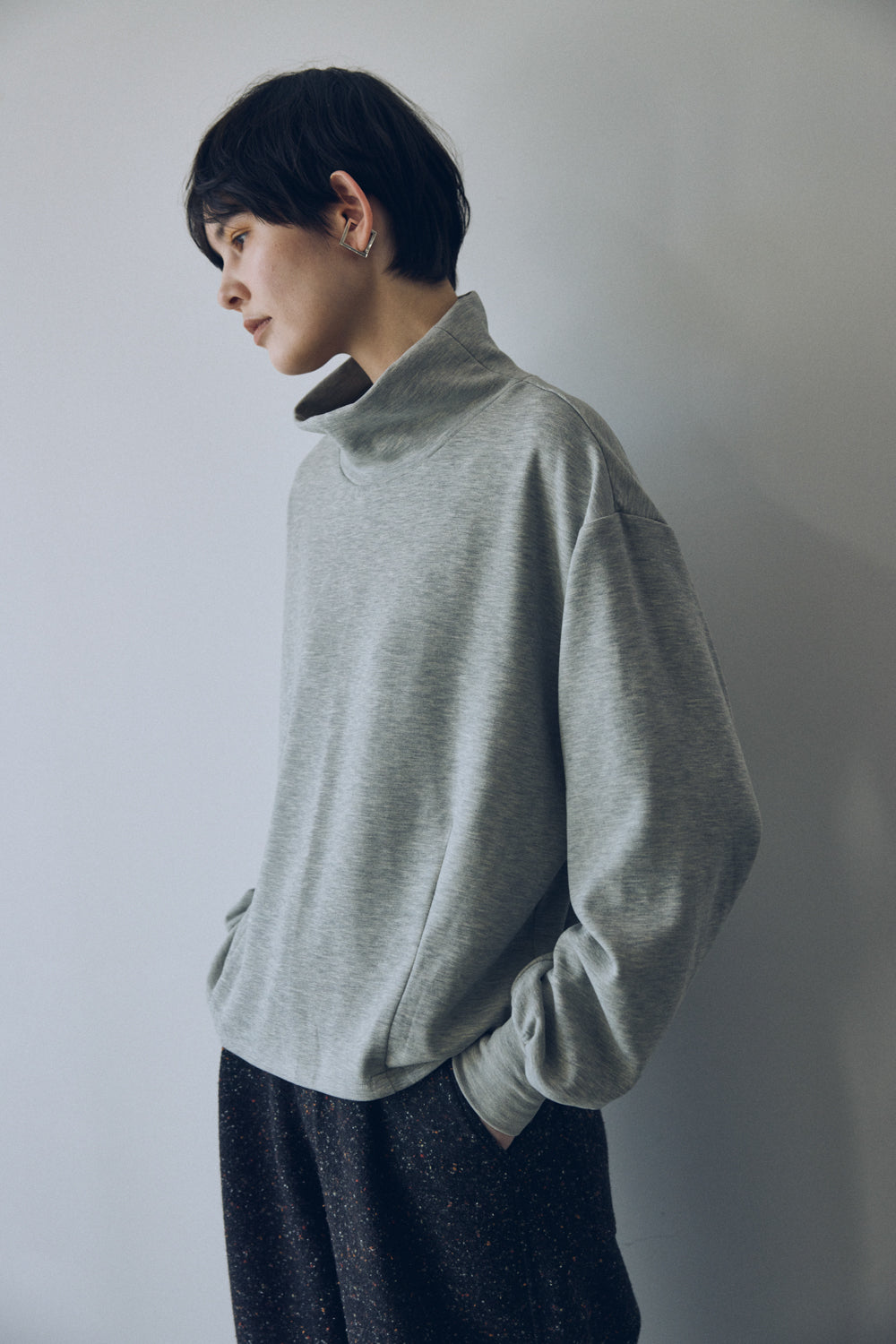 YARRA NEU　ハイネックフリースTOPS　NU-5551-416