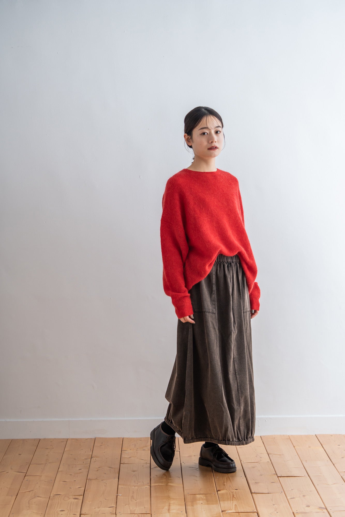 YARRA モヘアブレンドニットプルオーバー YR-1542-226