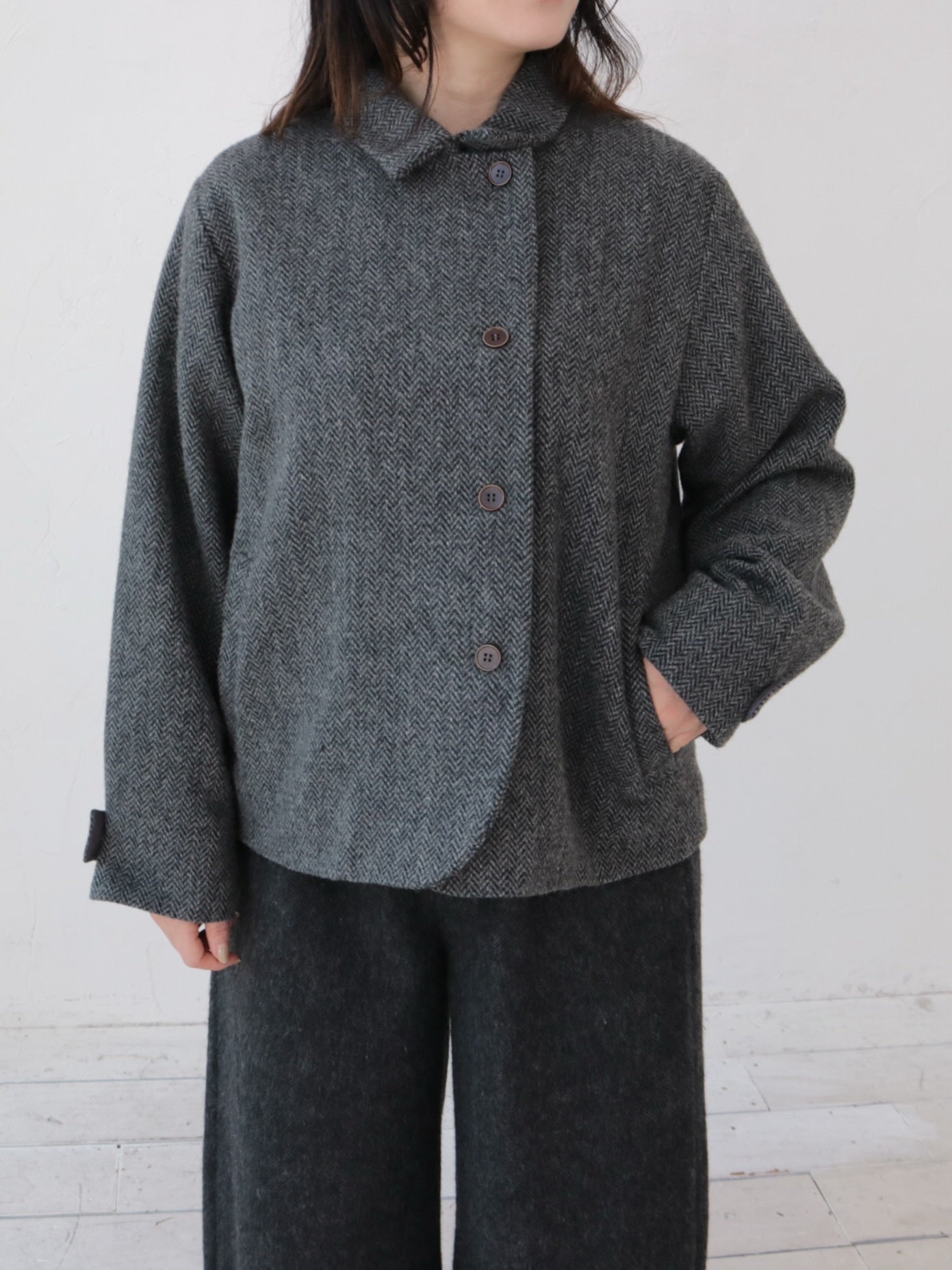 YARRA　ポリウールセミダブルジャケット　YR-1557-261