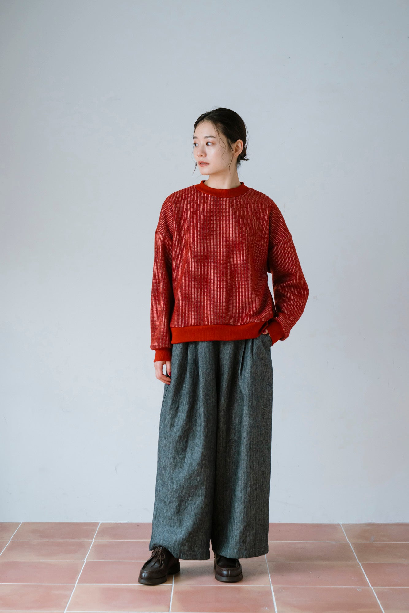 YARRA　JACKALLワッフルプルオーバー　YR-1551-272