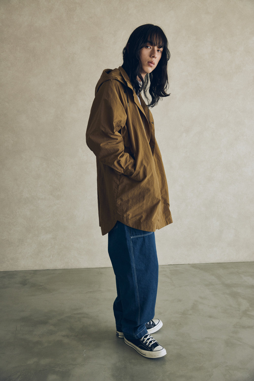 YARRA NEU　12OZムラ糸デニムイージーパンツ　NU-5545-412