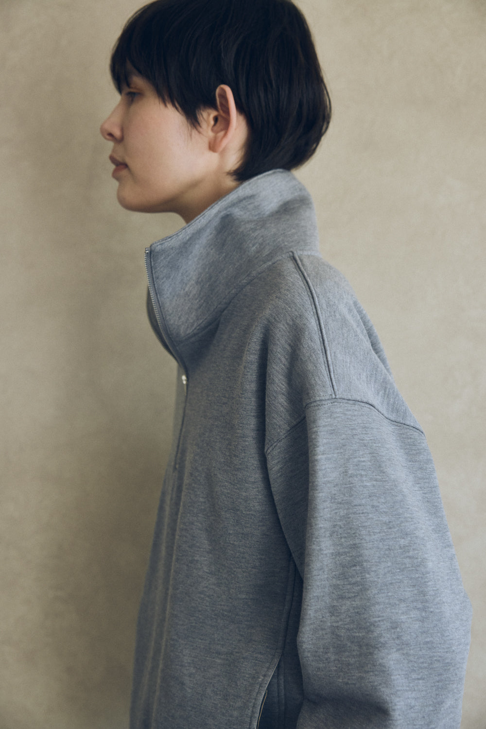 YARRA NEU　ウォーム裏毛ハーフZIP　NU-5551-415