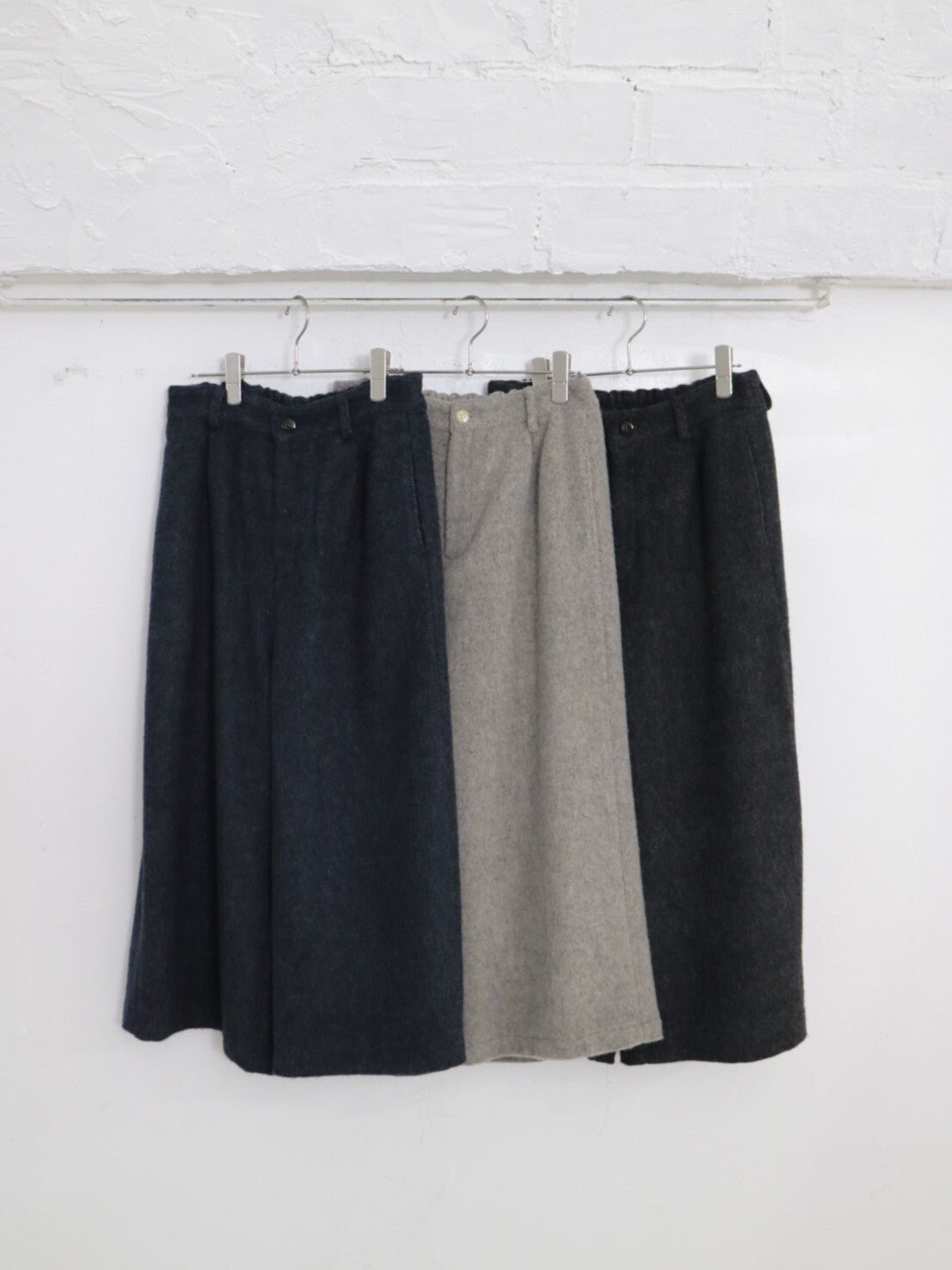 YARRA　エコウール裏付き９分丈パンツ　YR-1555-274