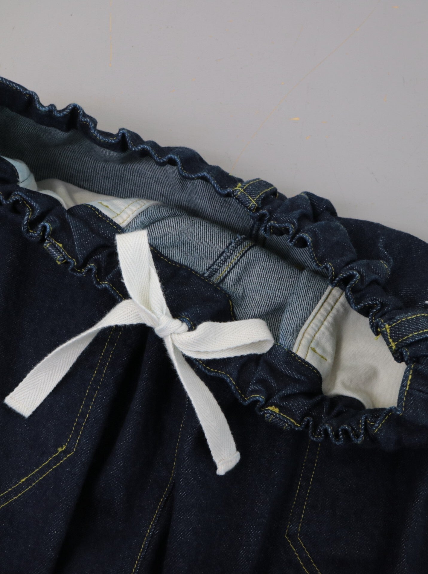 YARRA NEU　12OZムラ糸デニムイージーパンツ　NU-5545-412