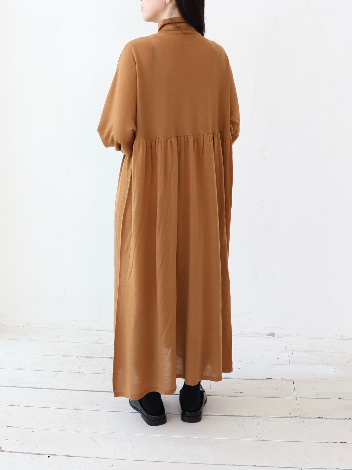 doux bleu　タートルネック ニットワンピース　DB-2654-045