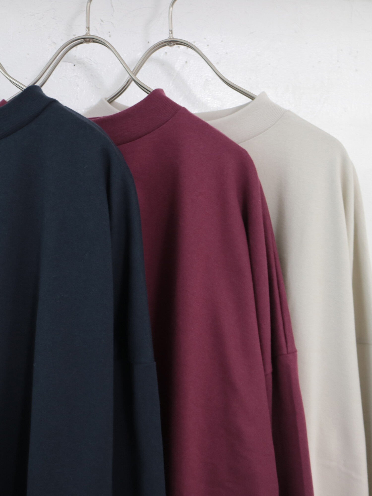 YARRA　コーマ天竺ワイドプルオーバー　YR-1541-223