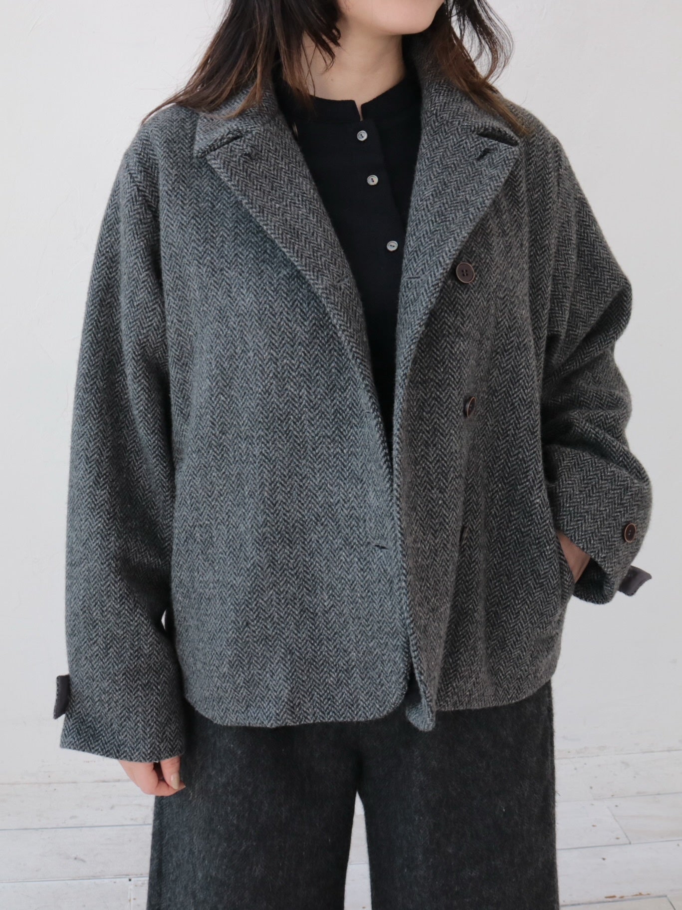 YARRA　ポリウールセミダブルジャケット　YR-1557-261