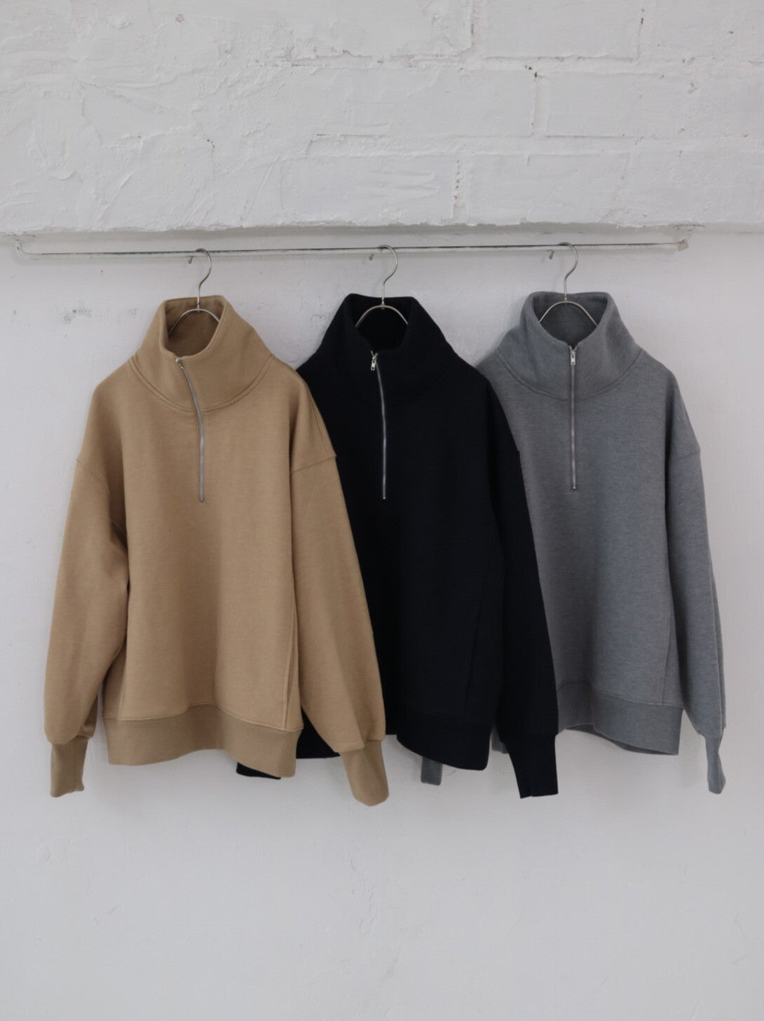 YARRA NEU　ウォーム裏毛ハーフZIP　NU-5551-415