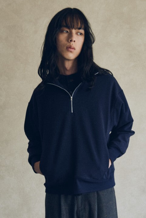 YARRA NEU　ウォーム裏毛ハーフZIP　NU-5551-415