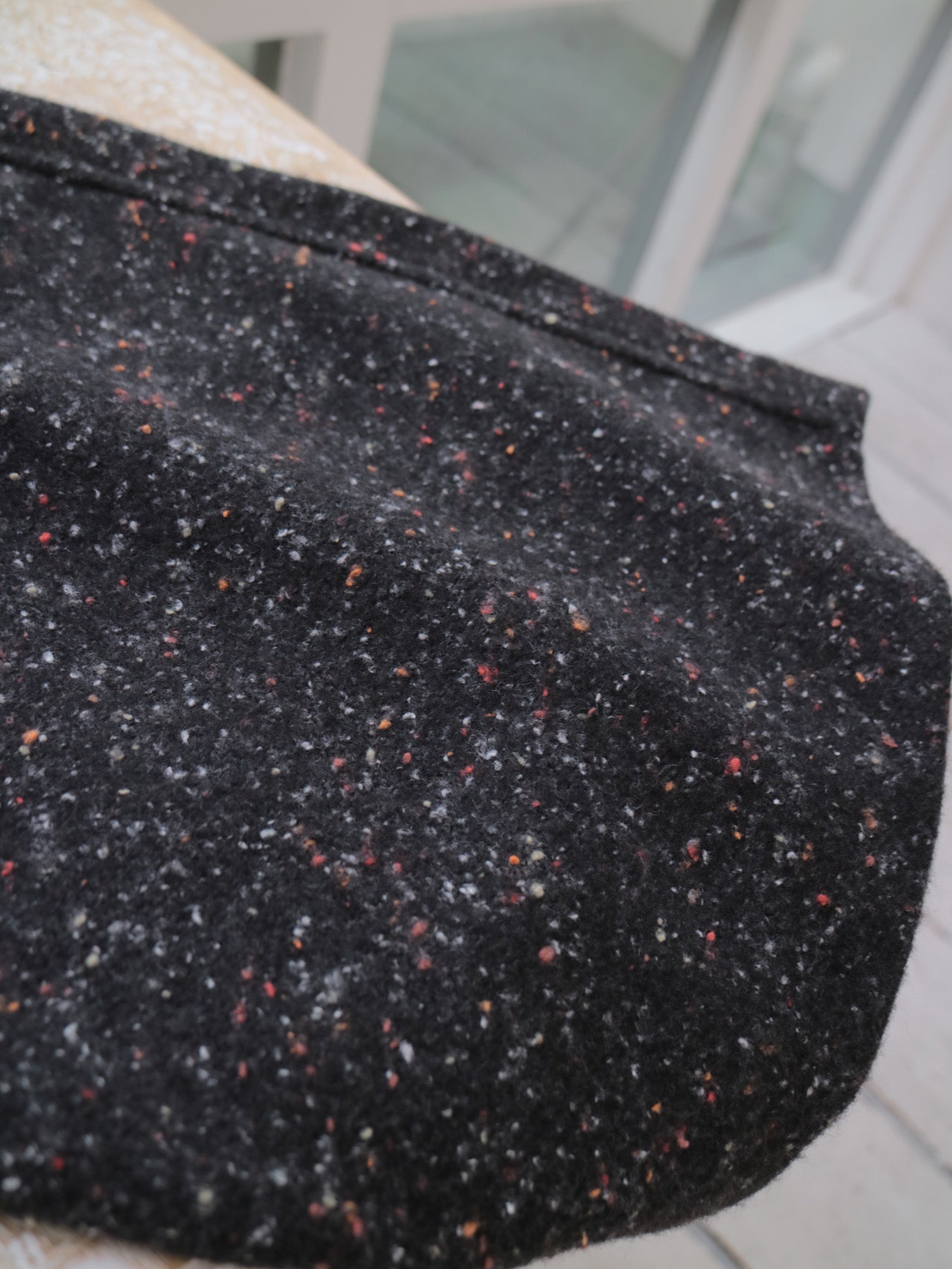 YARRA NEU　カラーネップ起毛パンツ　NU-5555-424