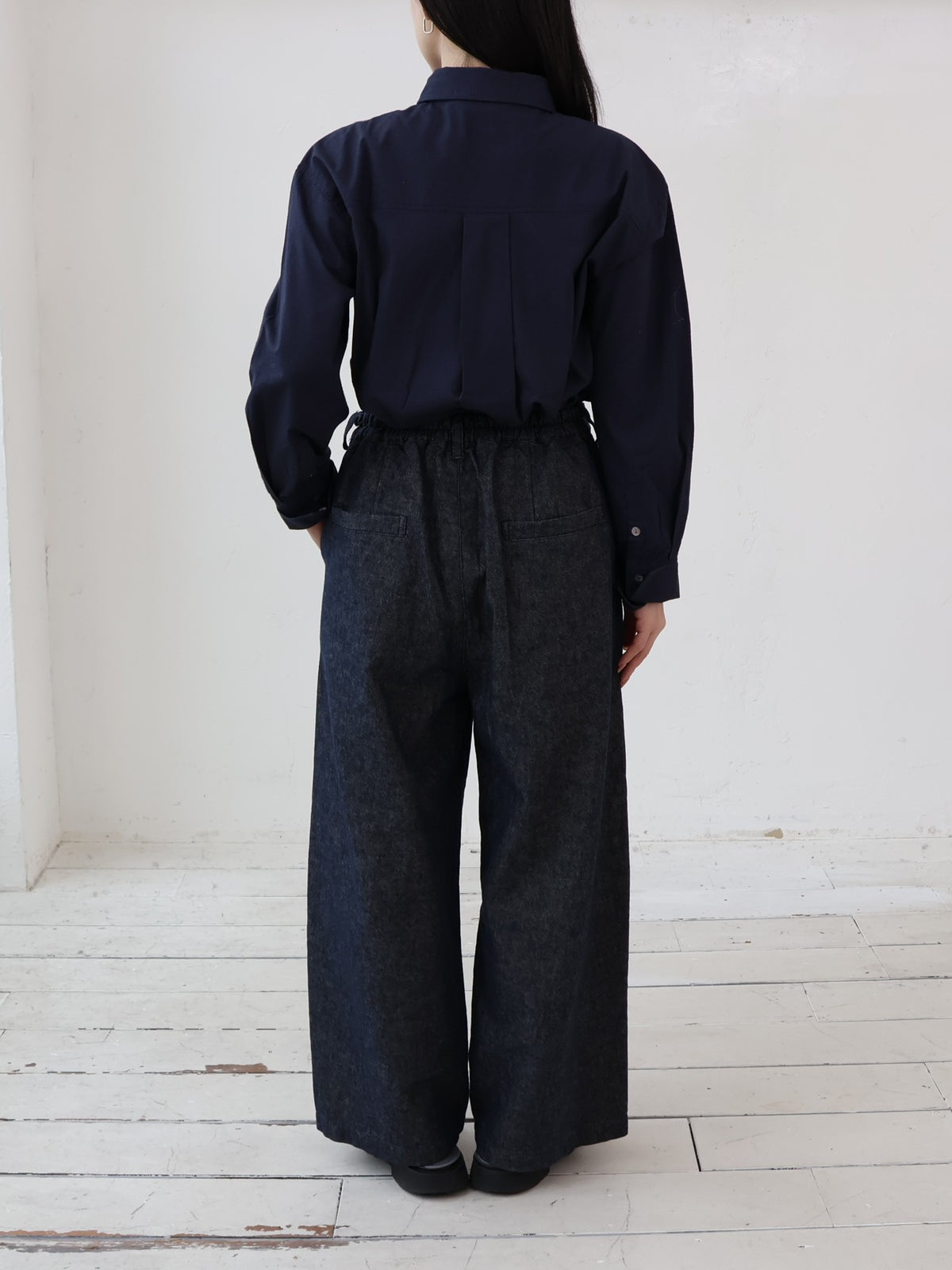 YARRA　リネンコットンストレートパンツ　YR-1645-235