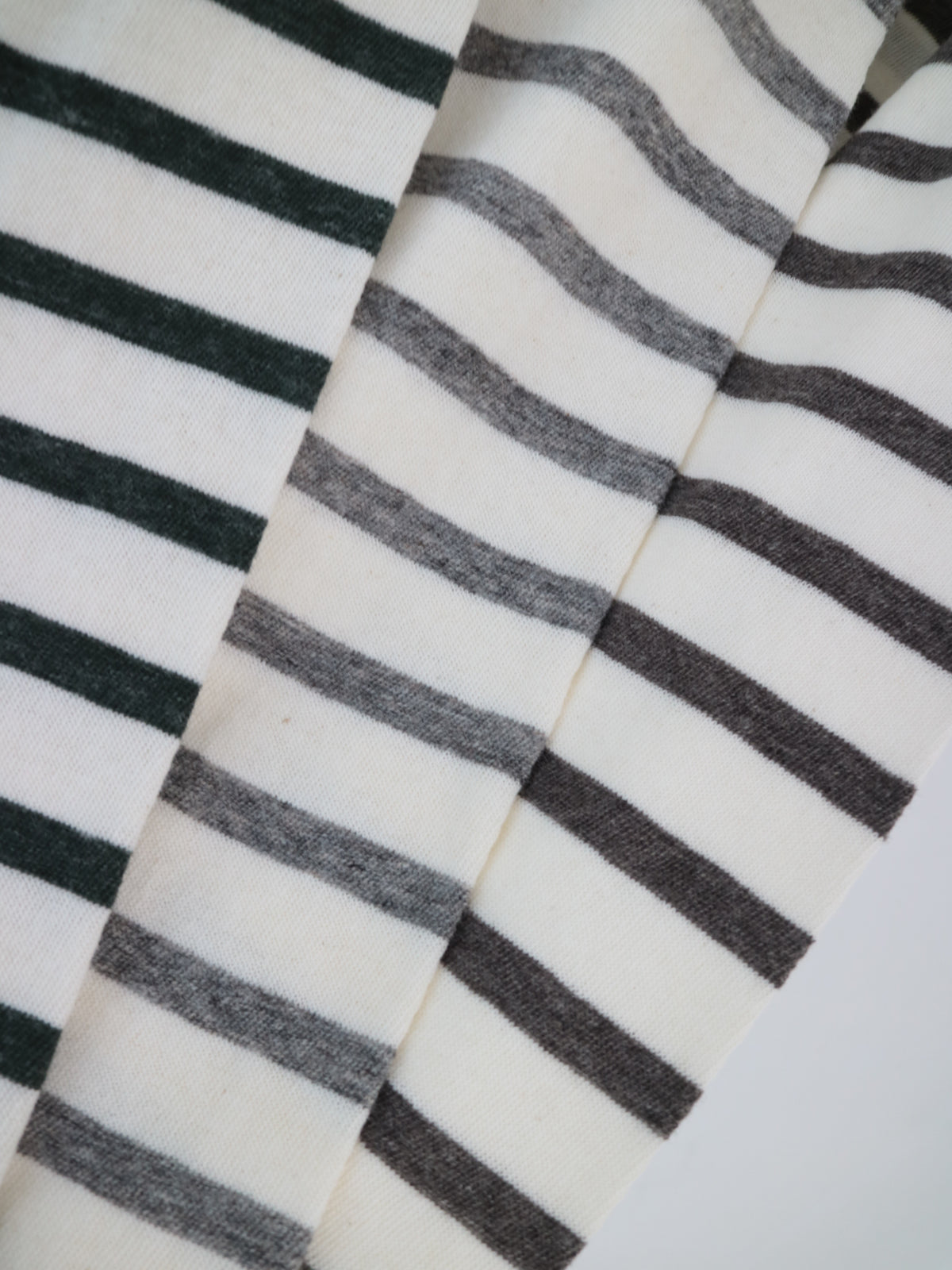 YARRA　ガーゼ天竺長袖ボーダーカットソー　YR-1641-237