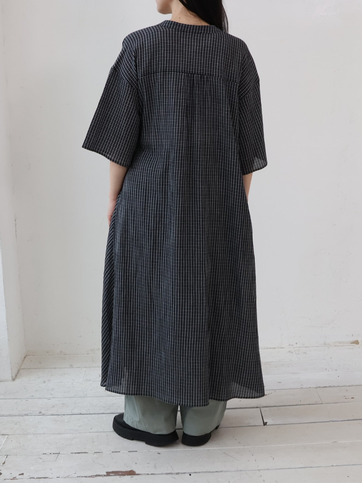 YARRA　シングルガーゼカシュクールワンピース　YR-1644-203