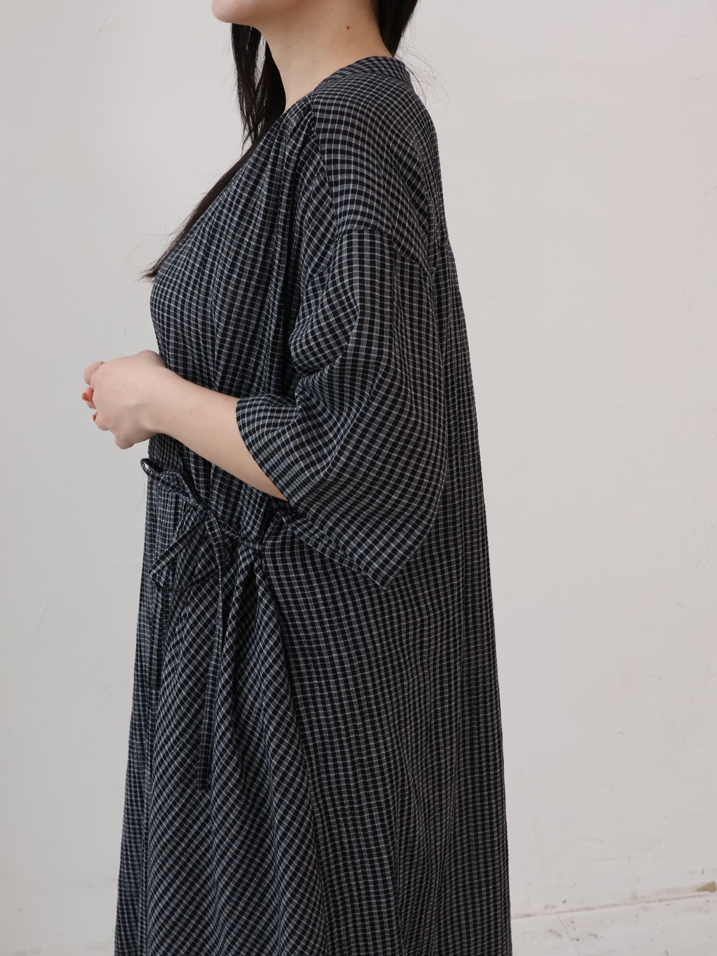 YARRA　シングルガーゼカシュクールワンピース　YR-1644-203