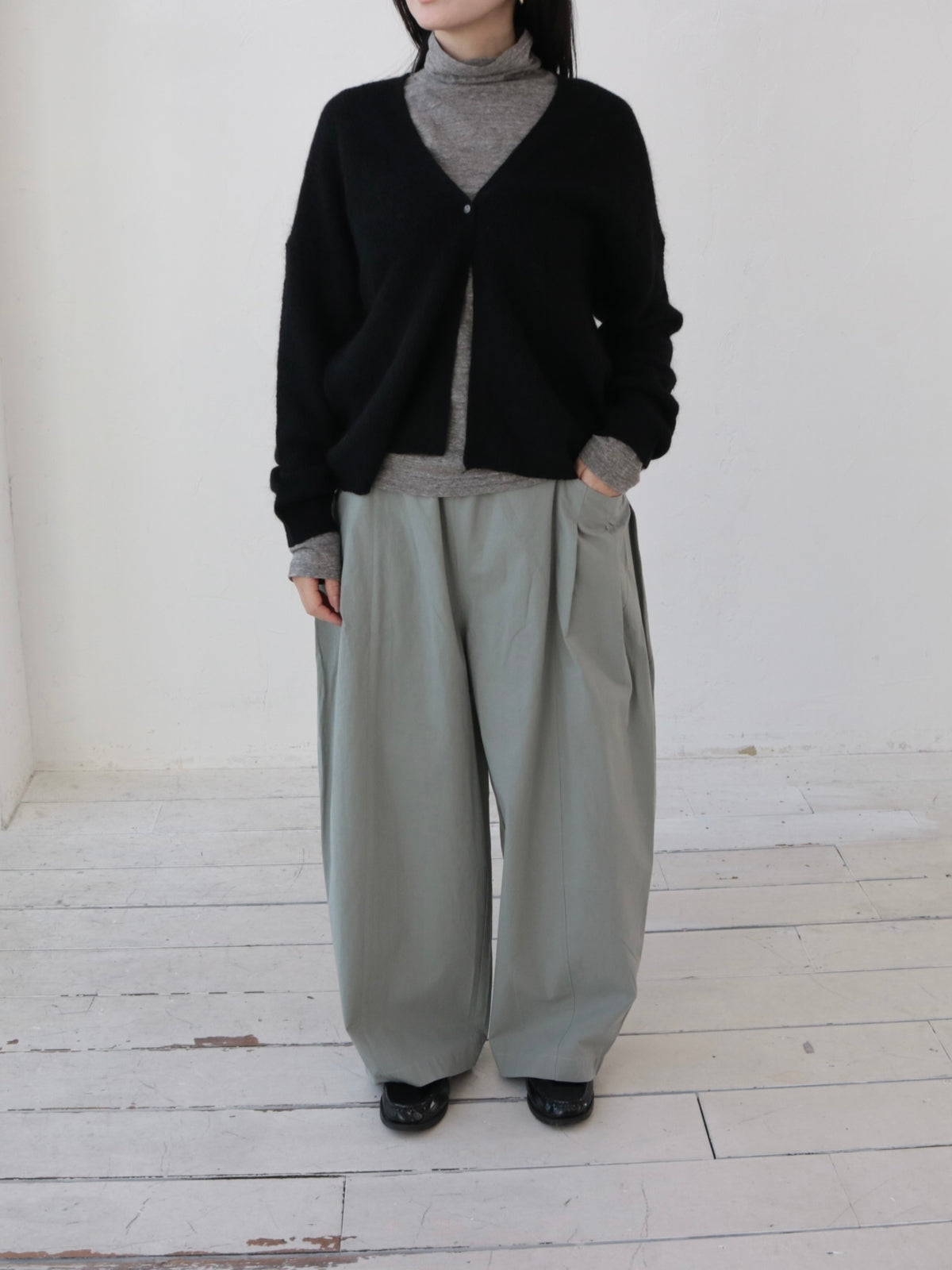 YARRA　モヘアブレンドニットカーディガン　YR-1642-230