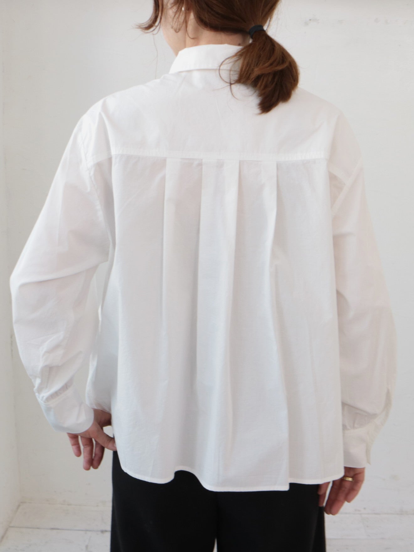 doux bleu　ピンタック ブラウス　DB-2553-049