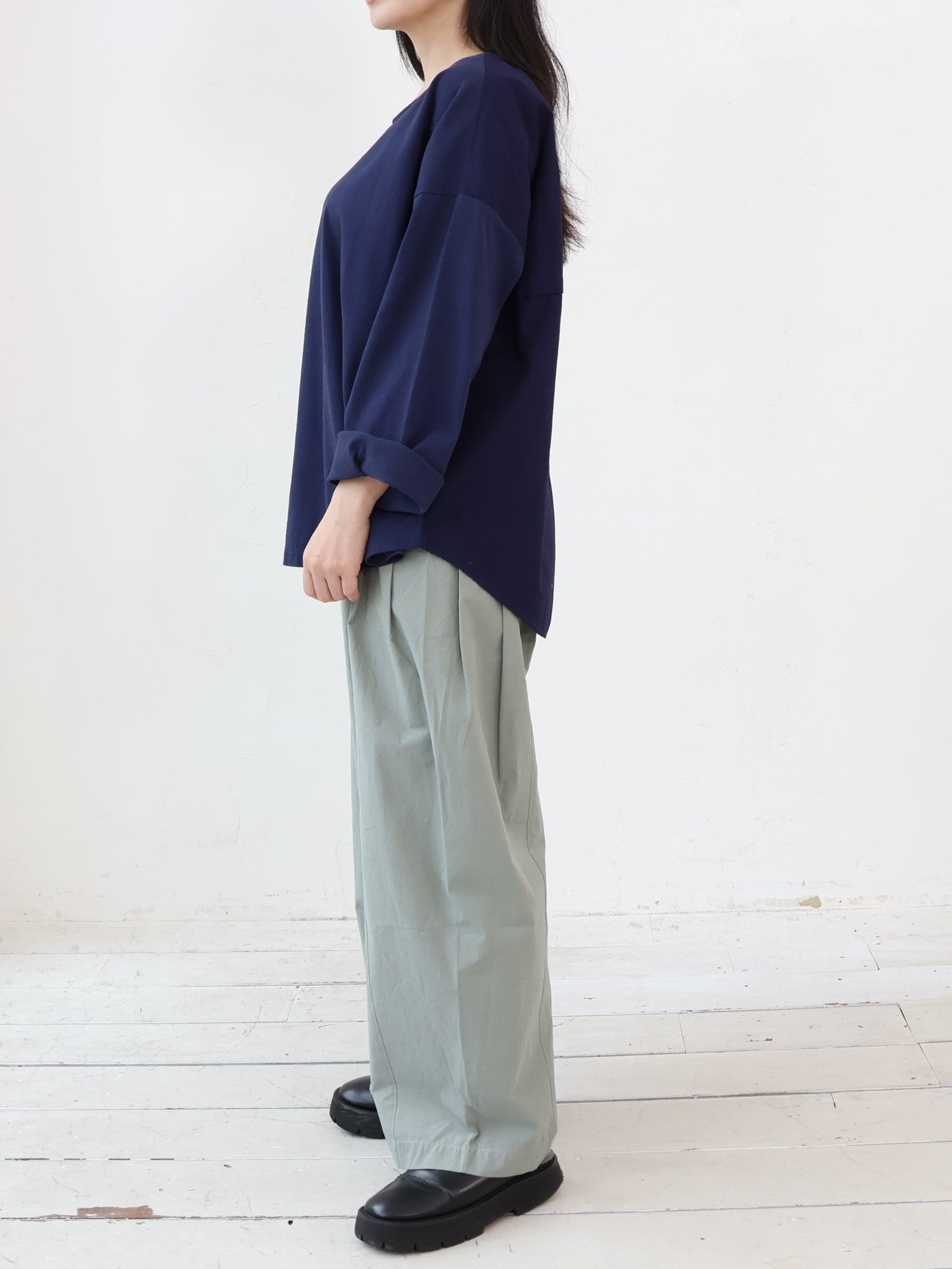 YARRA　バックレイヤード風カットソー　YR-1641-207