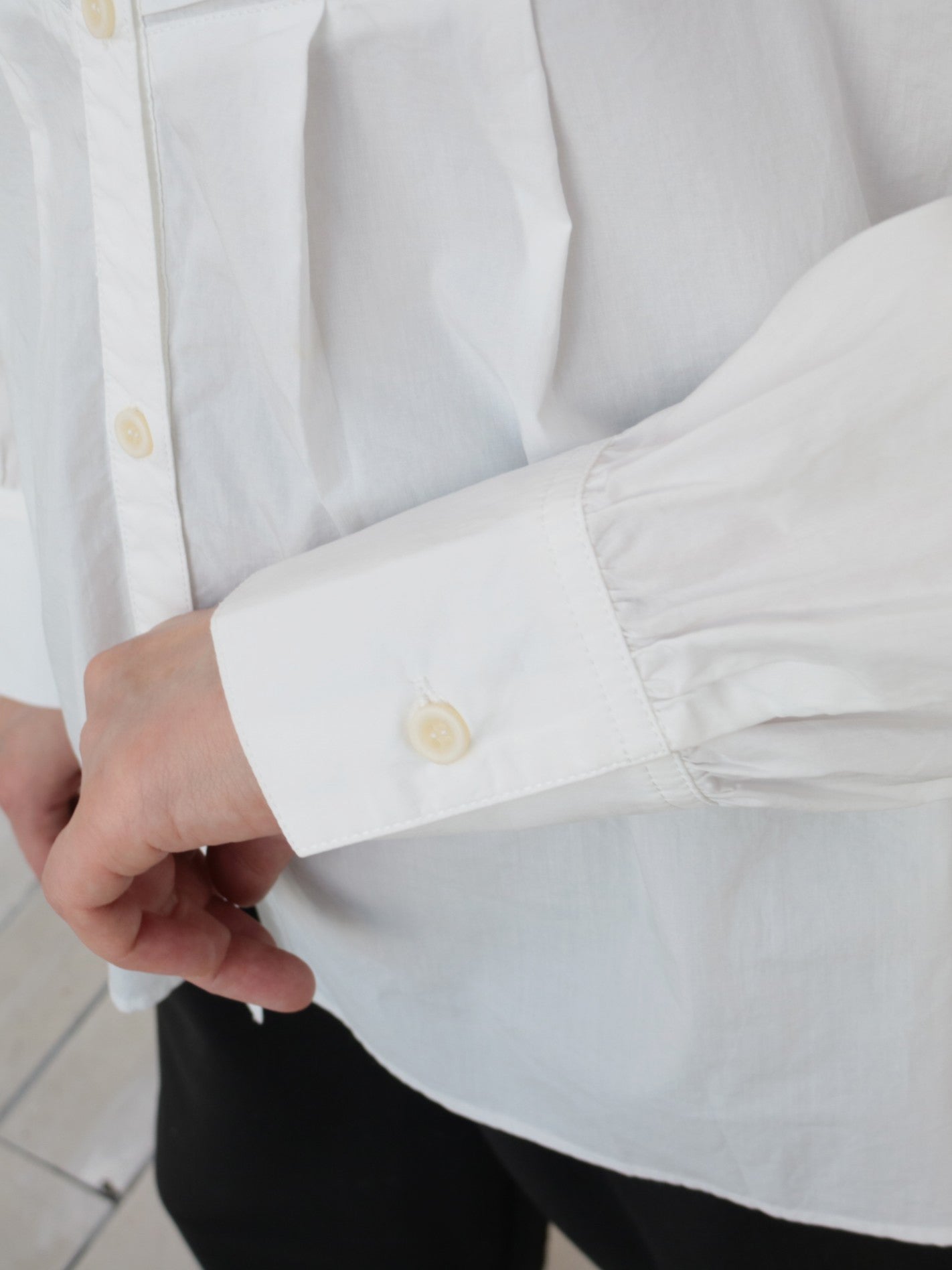 doux bleu　ピンタック ブラウス　DB-2553-049