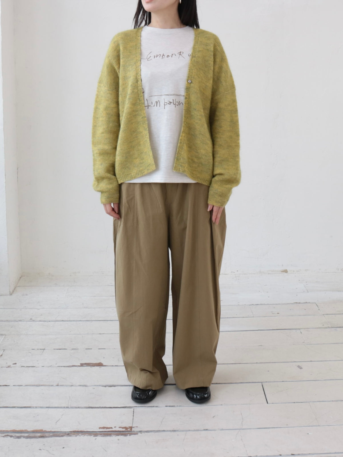 YARRA　モヘアブレンドニットカーディガン　YR-1642-230