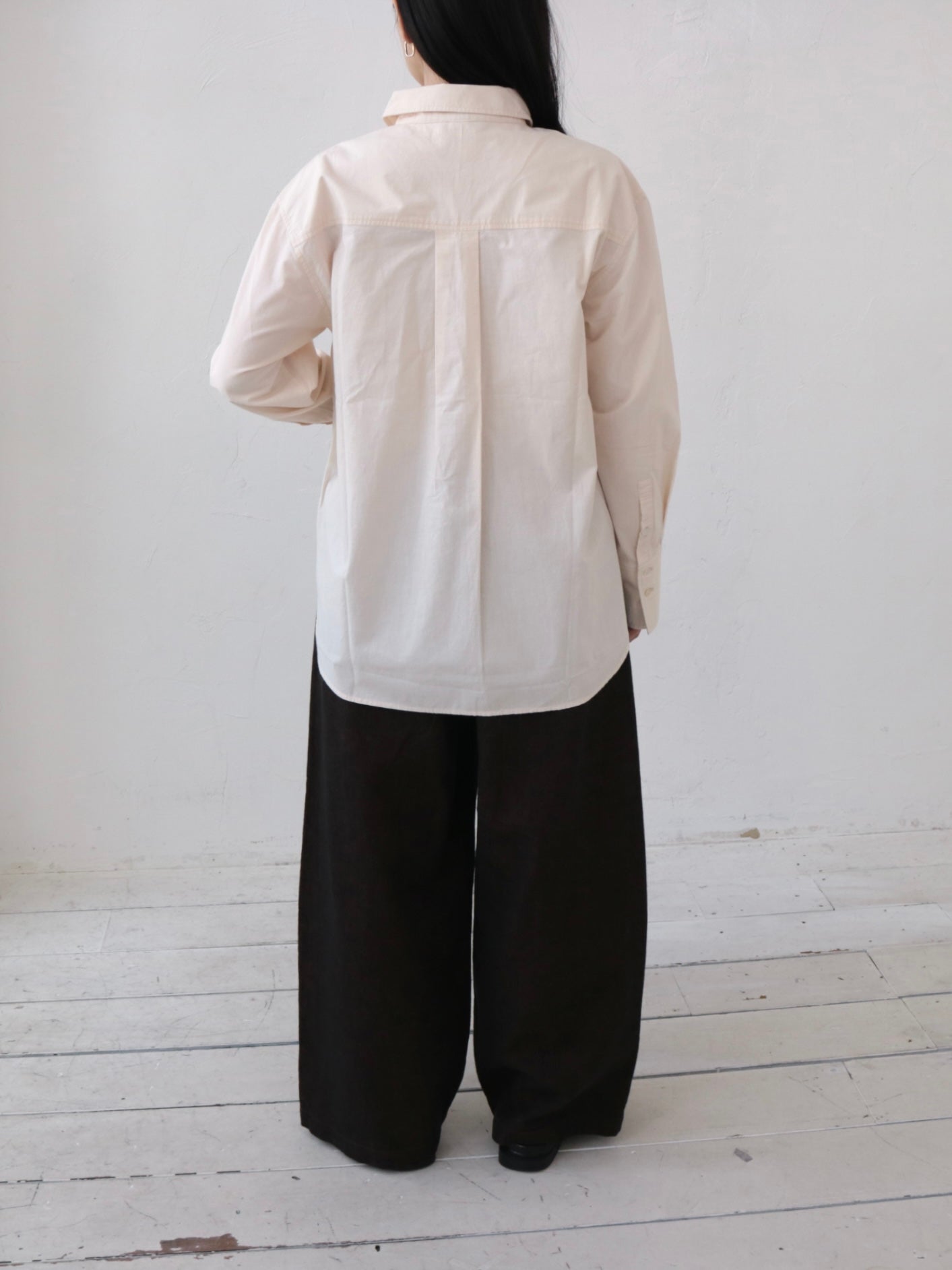 YARRA　リネンコットンストレートパンツ　YR-1645-235