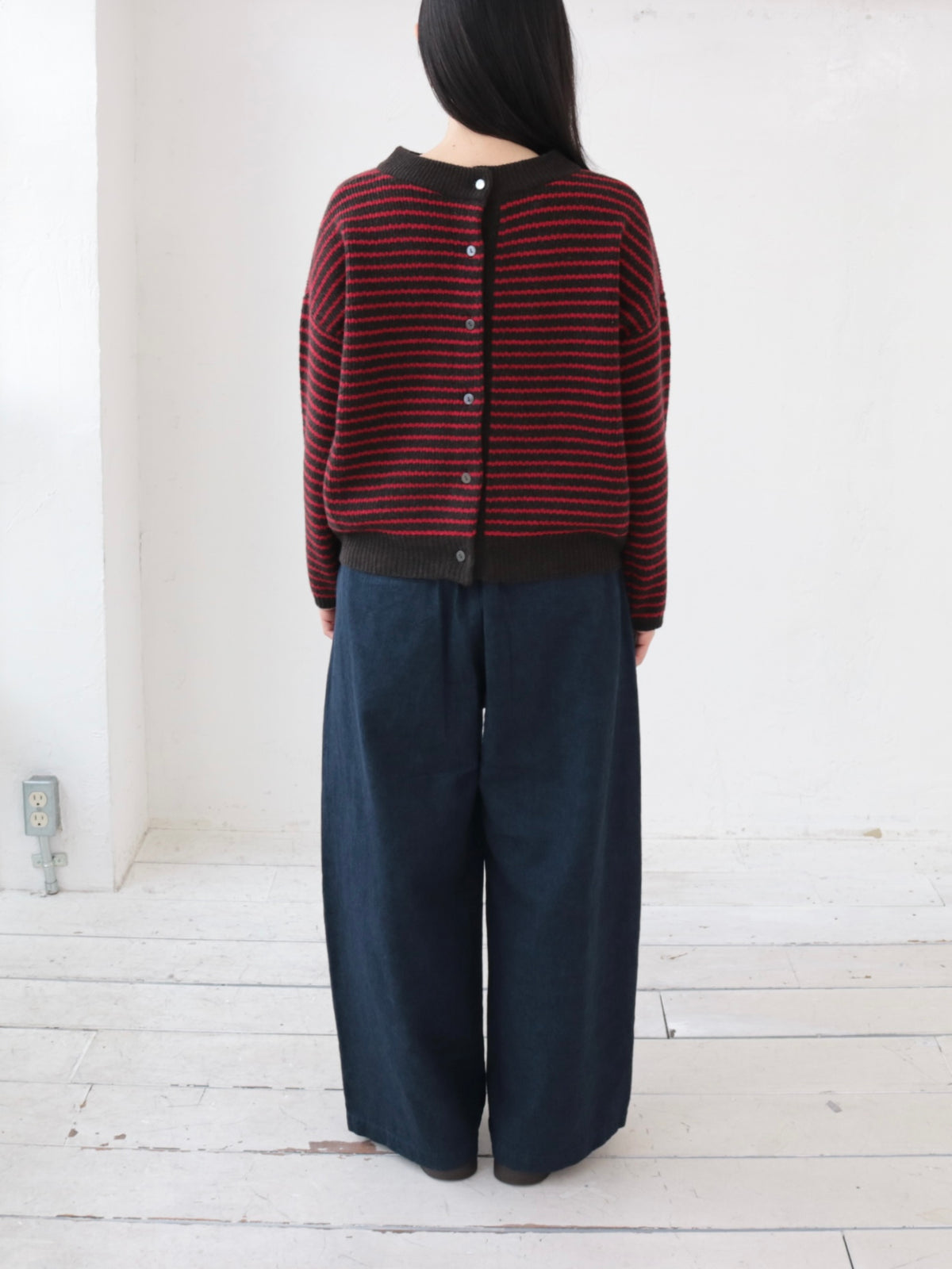 YARRA　リネンコットンストレートパンツ　YR-1645-235