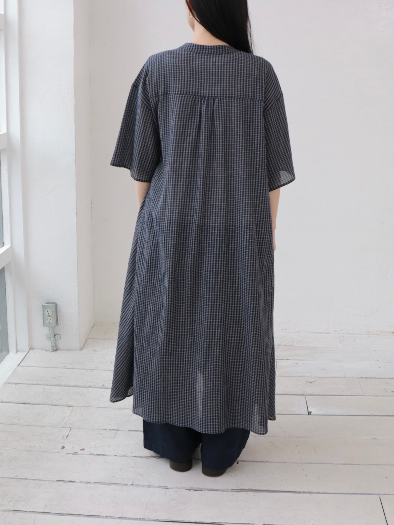 YARRA　シングルガーゼカシュクールワンピース　YR-1644-203