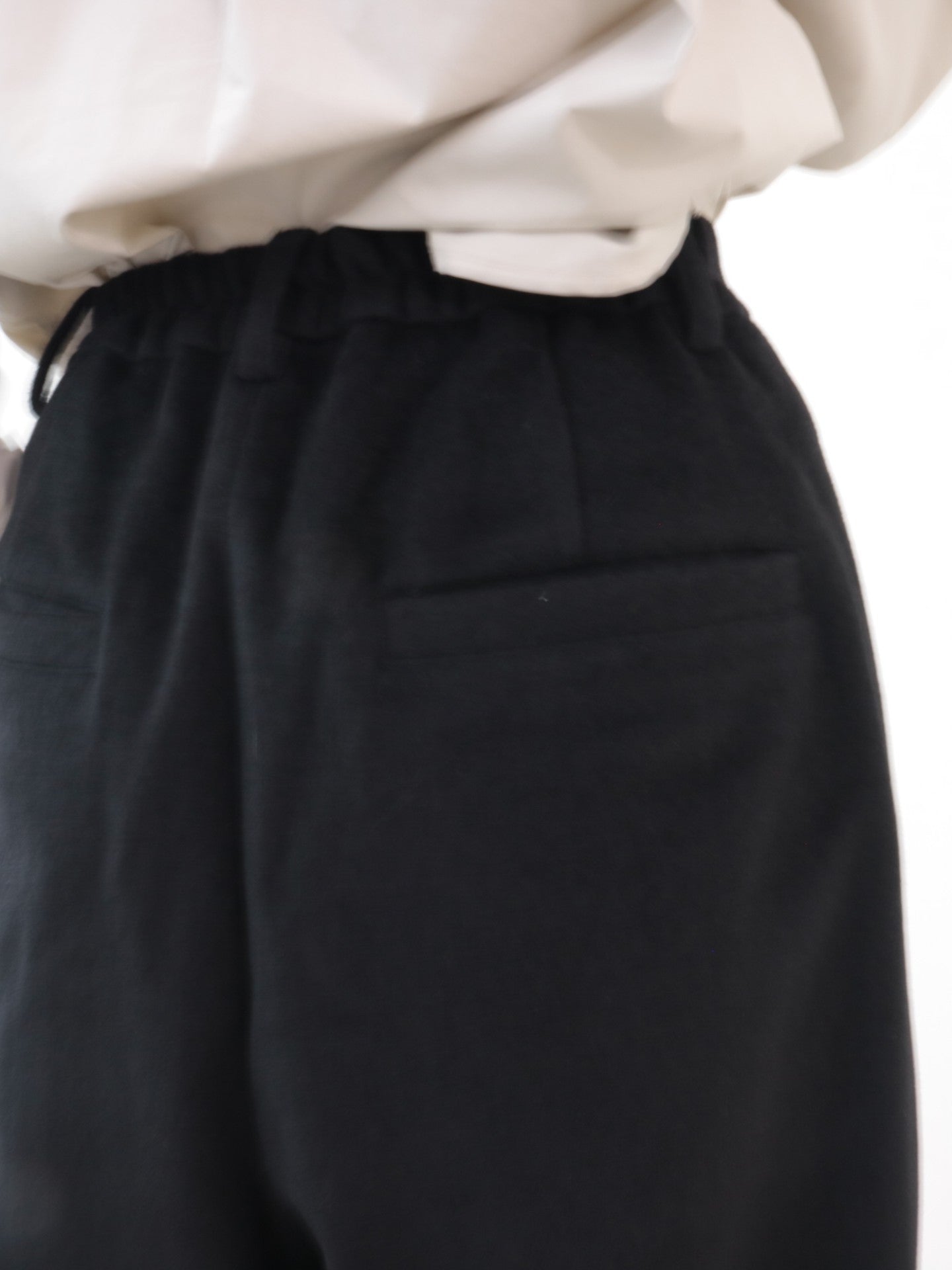 YARRA NEU　カシミヤ混ウール裏付きパンツ　NU-5555-429