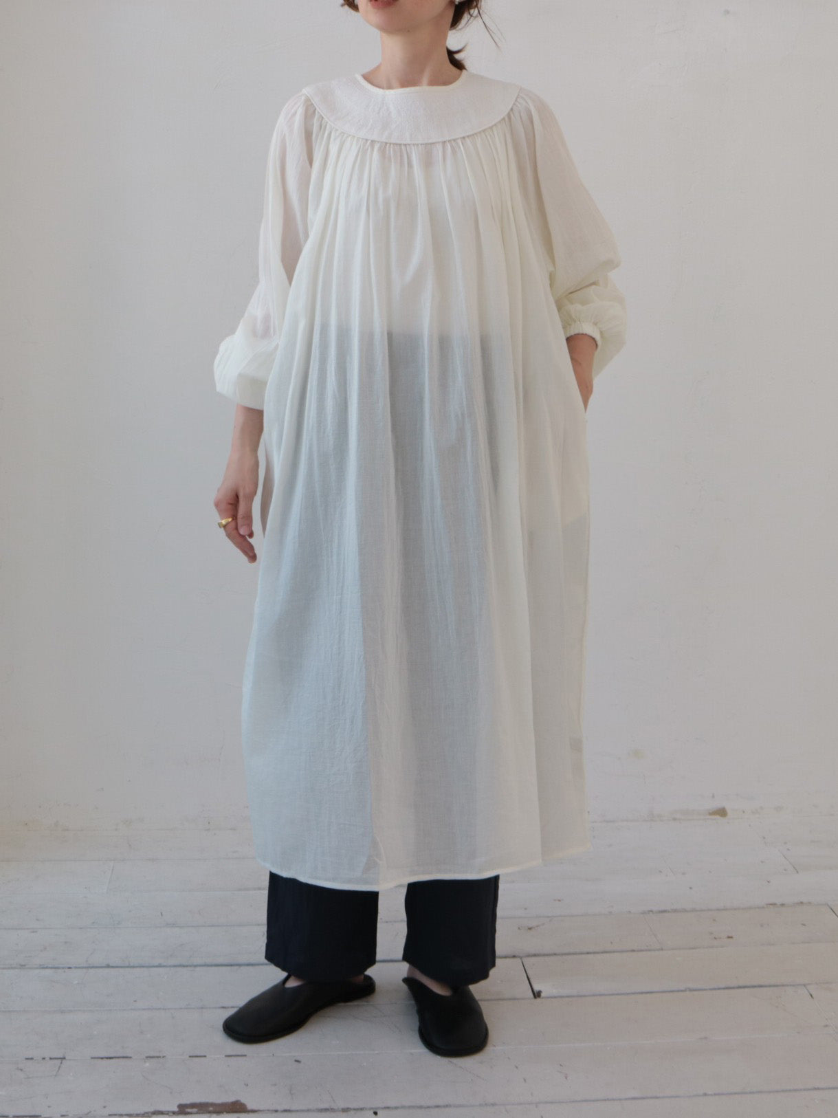 doux bleu　キルトヨーク2WAYワンピース　DB-2534-084