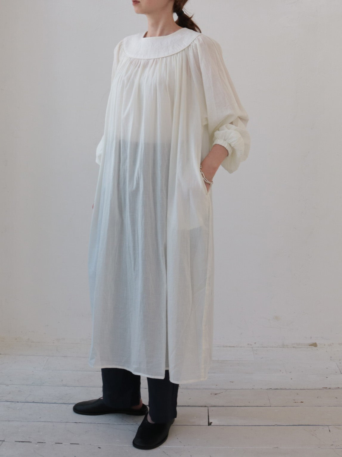 doux bleu　キルトヨーク2WAYワンピース　DB-2534-084