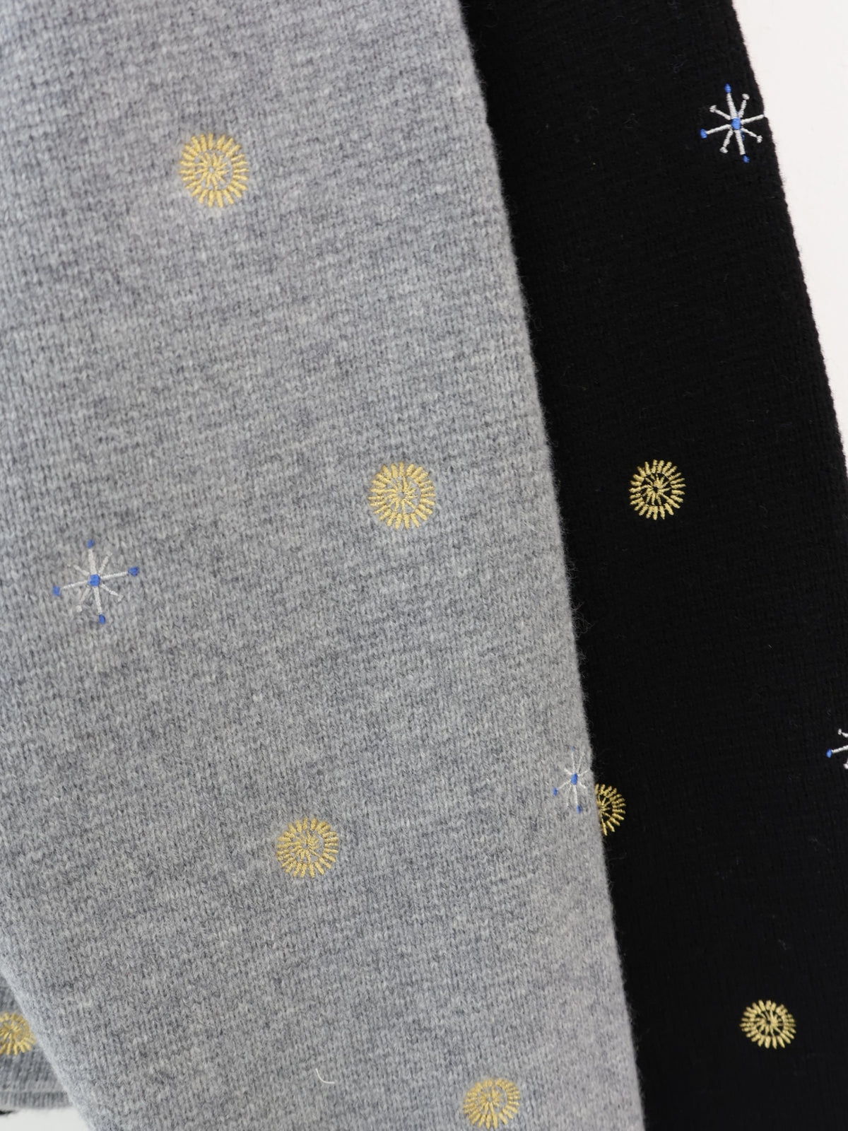 doux bleu　エンブロイダリー ニットジャケット　DB-2647-038