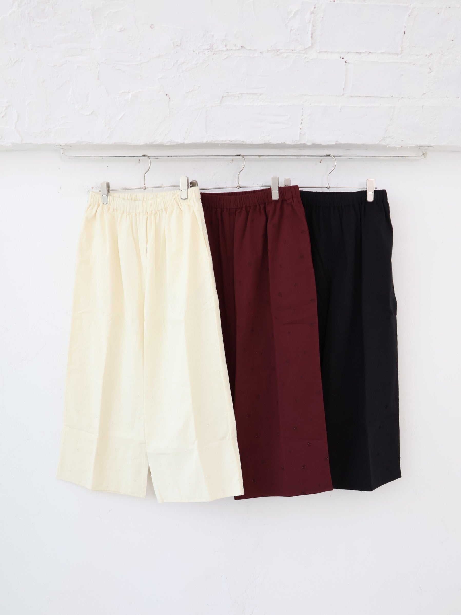 YARRA　INDIAビーズ刺繍パンツ　YR-1645-213