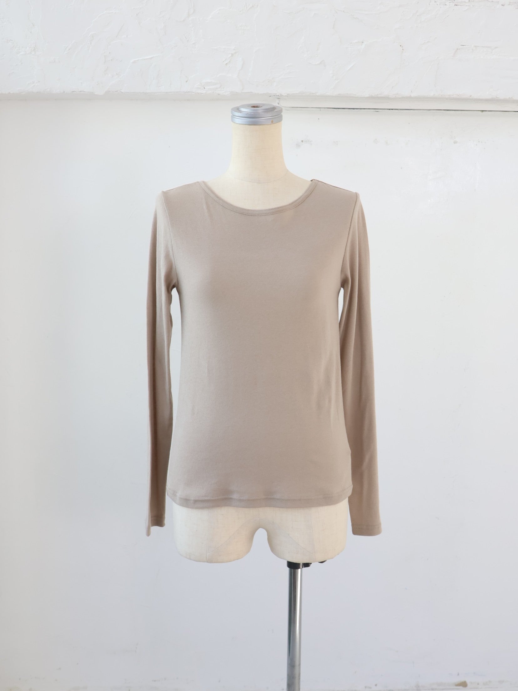 doux bleu　コットンカシミヤ フライスプルオーバー　DB-2641-013