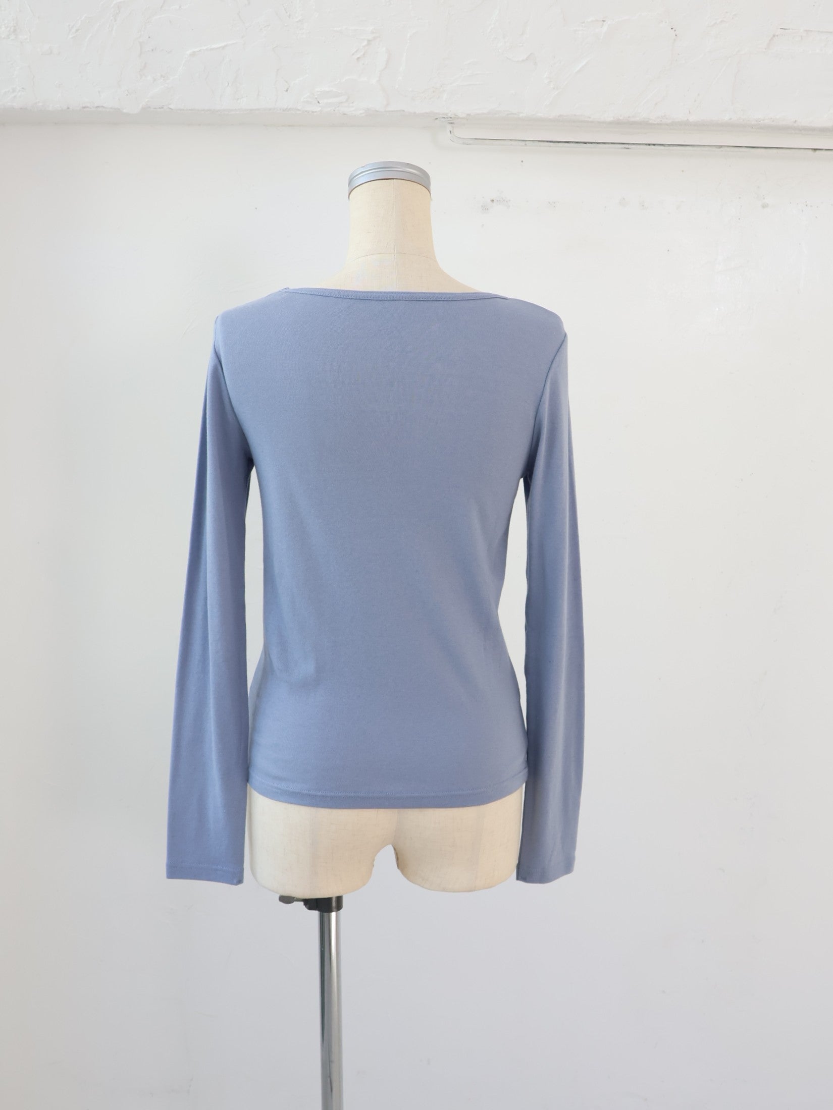 doux bleu　コットンカシミヤ フライスプルオーバー　DB-2641-013