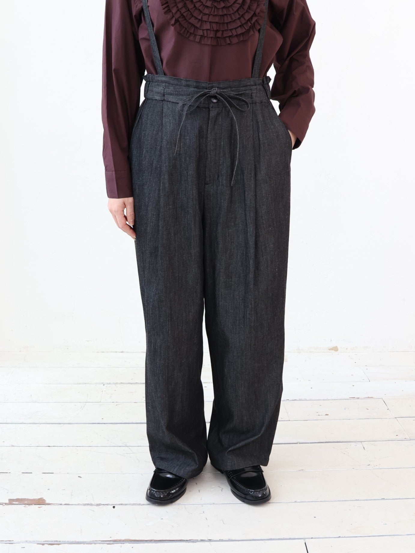 doux bleu　ライトデニム サロペット　DB-2645-005
