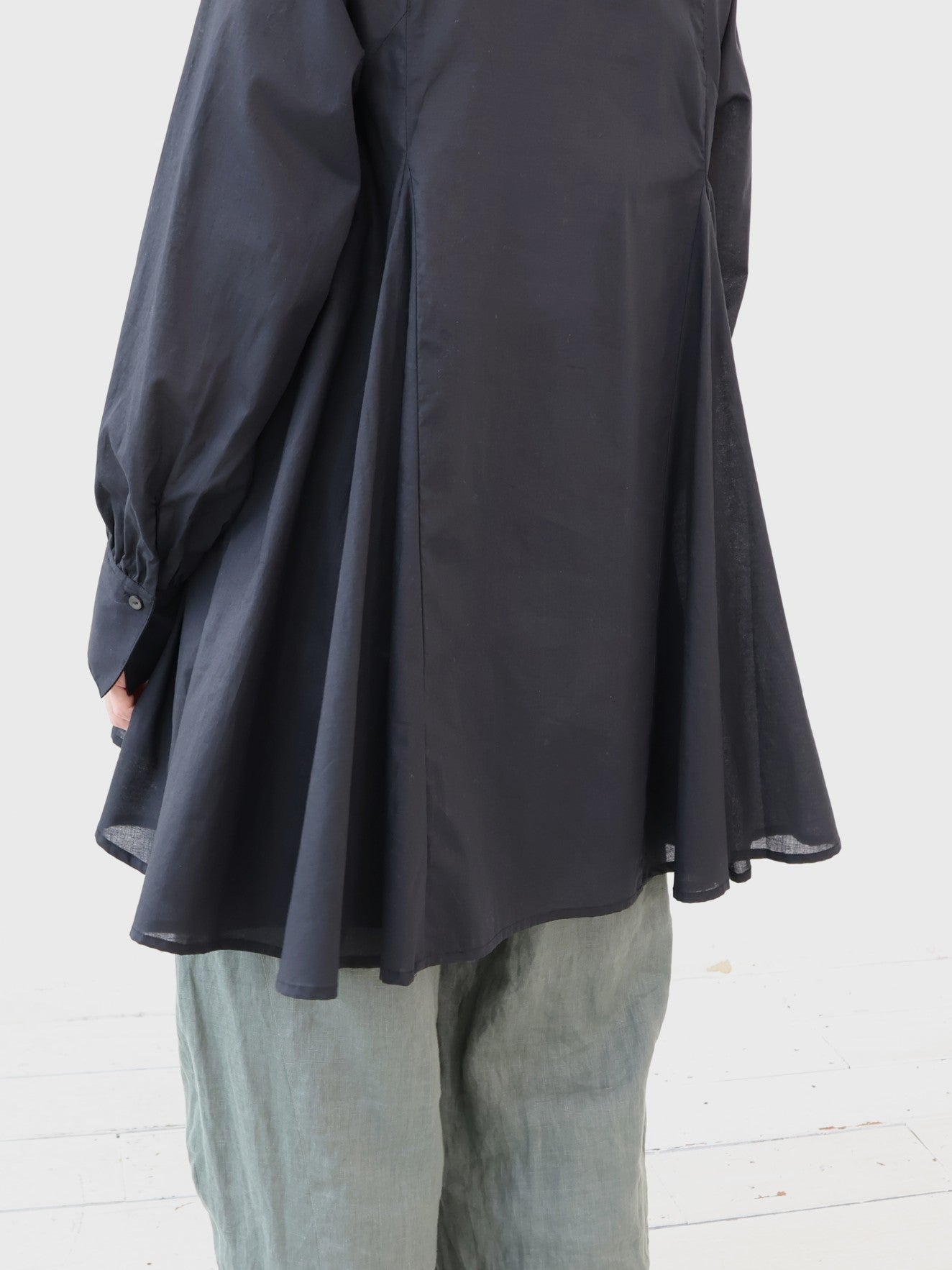 doux bleu　コットンフレアチュニック　DB-2644-003