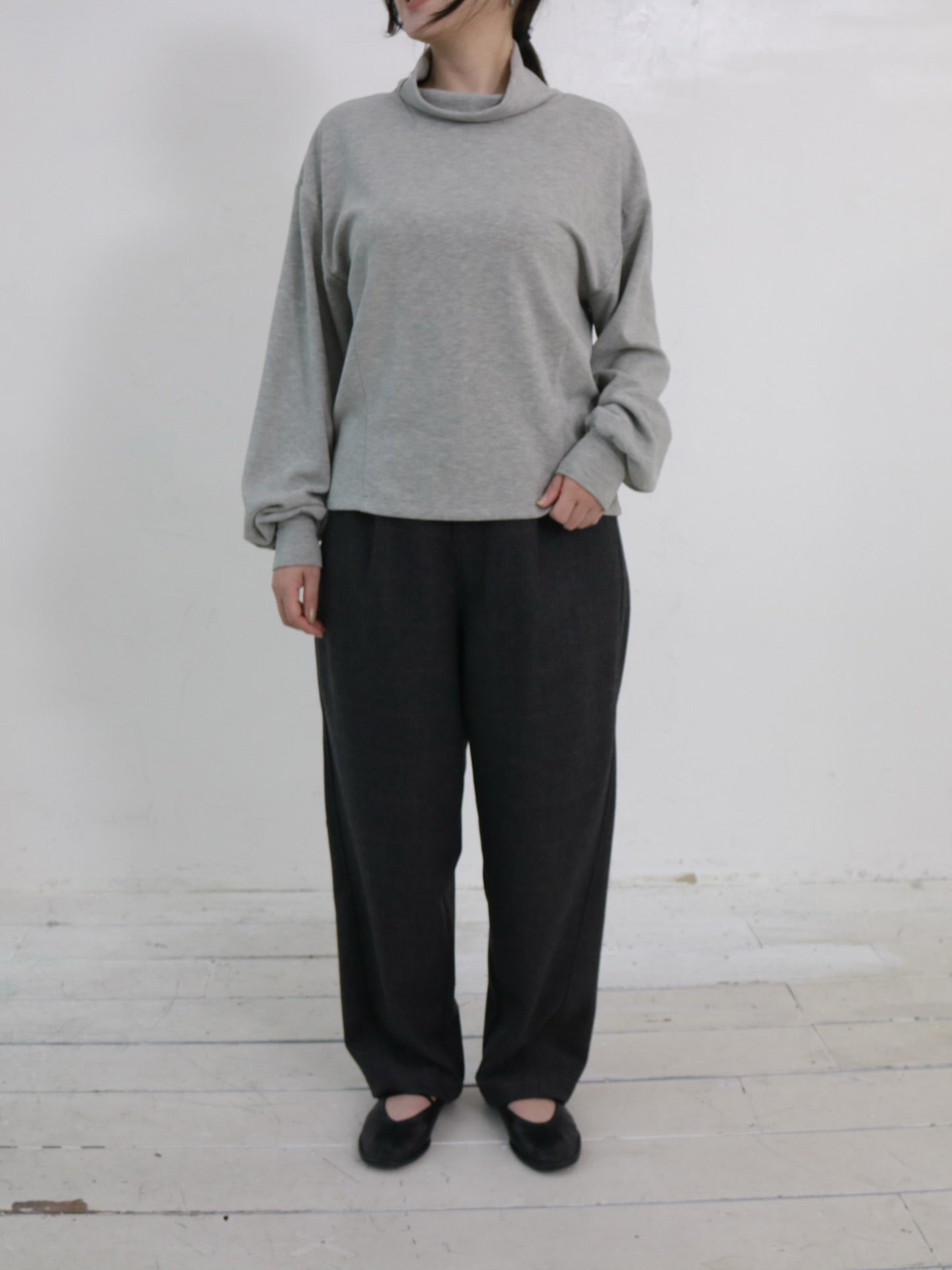 YARRA NEU　ハイネックフリースTOPS　NU-5551-416