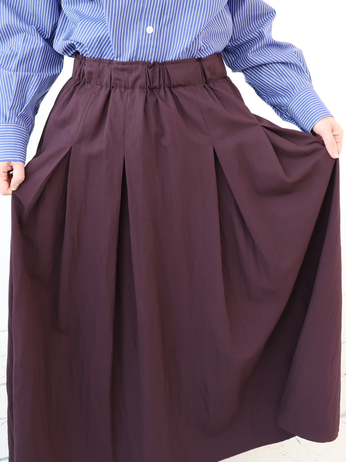 doux bleu　タック ギャザースカート　DB-2646-017