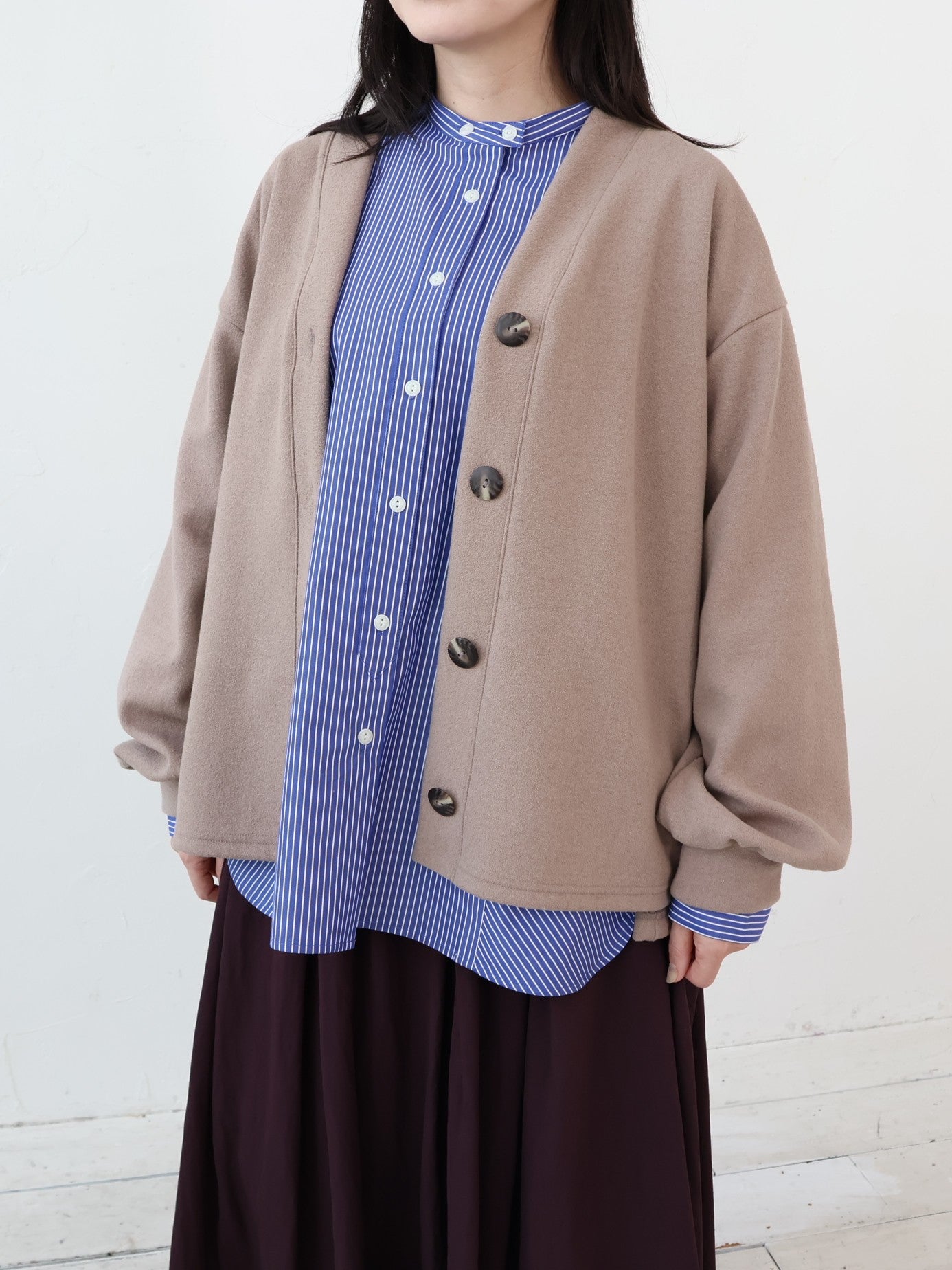 doux bleu ブークレーダンボールカーディガン DB-2641-019