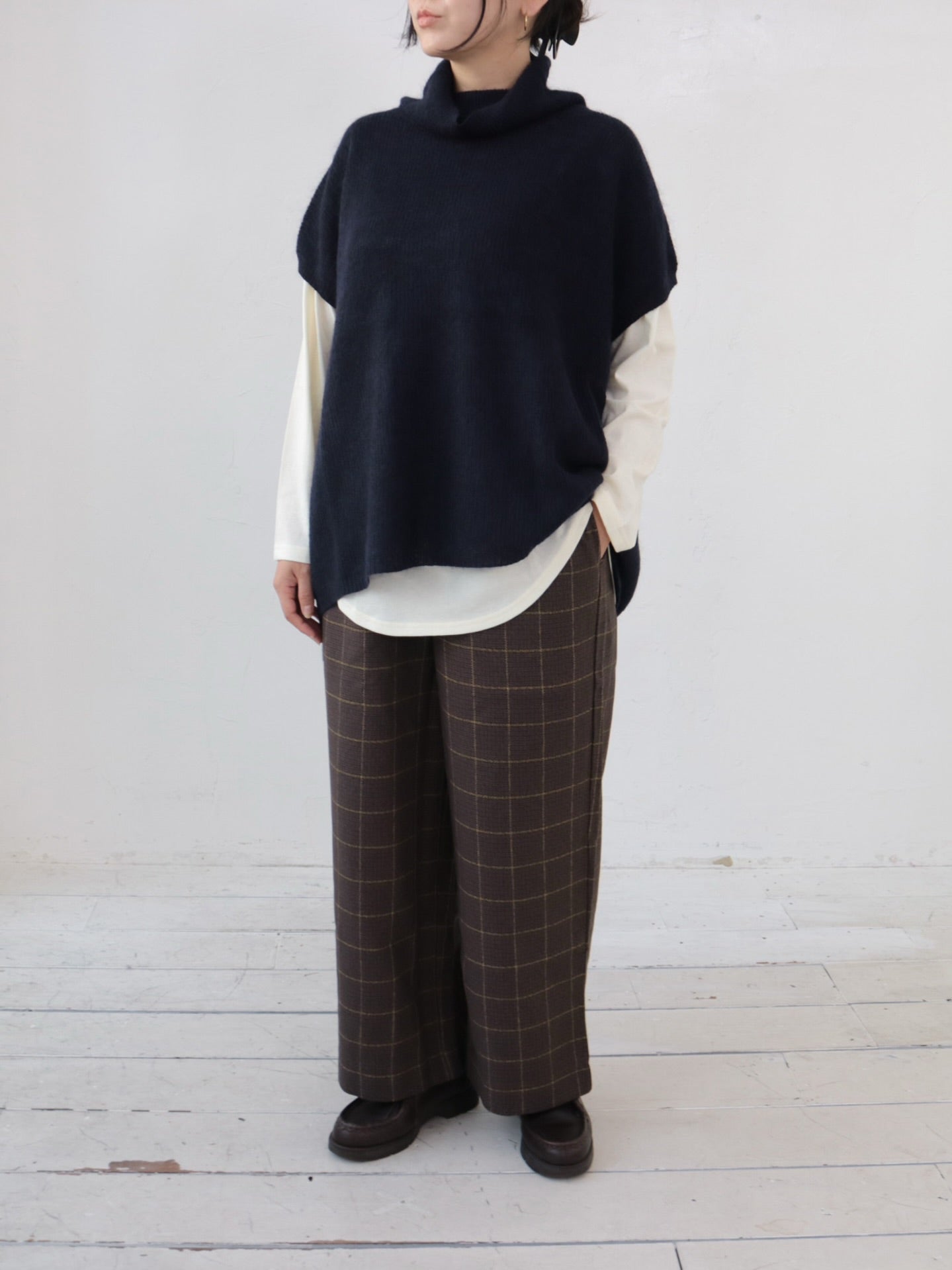 YARRA　三つ杢ツイルストレートパンツ　YR-1555-252